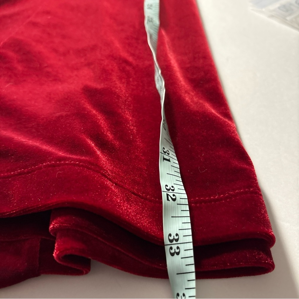 NWT White Stag Velvet Maxi Skirt Women’s XL Red Grunge Dark Romantic Whimsygoth - Picture 11 of 12